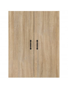 Mobile Pensile Rovere Sonoma 69,5x34x90 cm in Legno Multistrato