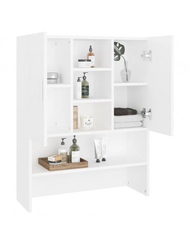 Mobile per Lavatrice Bianco 70,5x25,5x90 cm