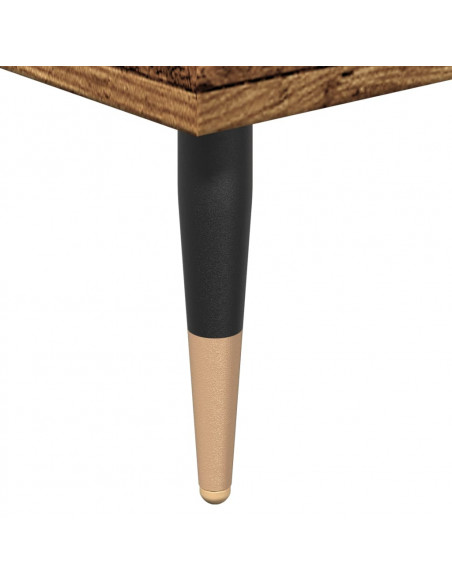 Mobile da Bagno Legno Antico 80x33x60 cm in Legno Multistrato