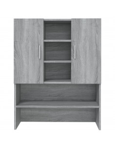 Mobile per Lavatrice Grigio Sonoma 70,5x25,5x90 cm