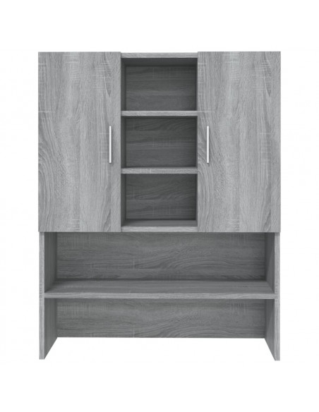 Mobile per Lavatrice Grigio Sonoma 70,5x25,5x90 cm