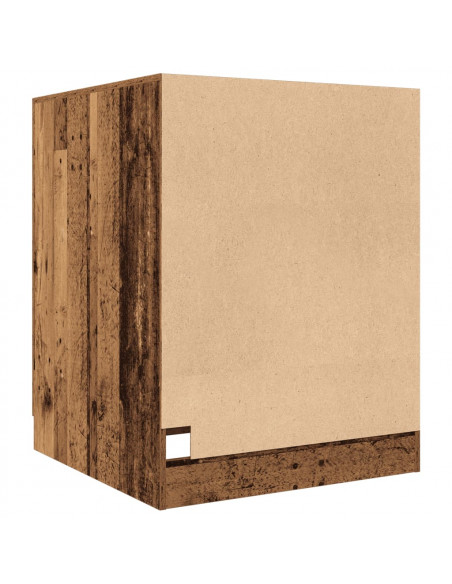 Mobile per Lavatrice Legno Antico 70,5x71,5x91,5 cm