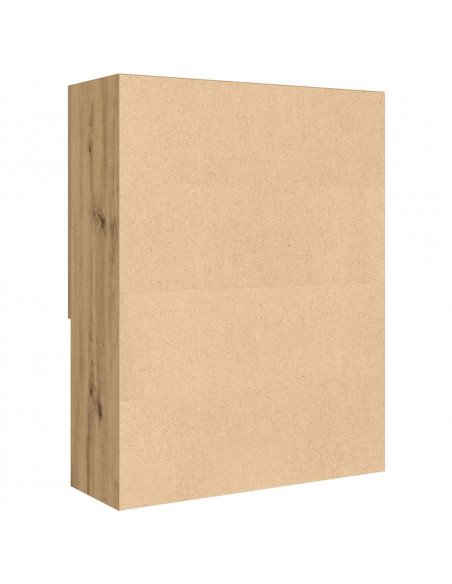 Mobile per Lavatrice Rovere Artigianale 70,5x25,5x90 cm