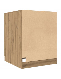 Mobile per Lavatrice Rovere Artigianale 70,5x71,5x91,5 cm