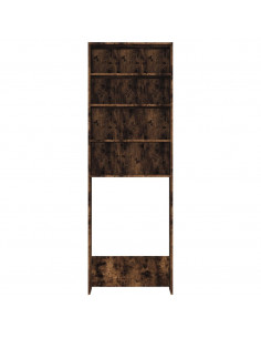 Mobile per Lavatrice Rovere Fumo 64x24x190 cm
