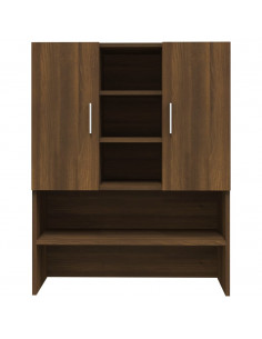 Mobile per Lavatrice Rovere Marrone 70,5x25,5x90 cm