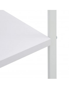 Mobile per Microonde Bianco 60x39,6x123 cm Legno Multistrato