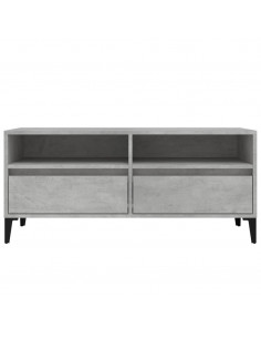 Mobile per TV Grigio Cemento 100x34,5x44,5 cm Legno Multistrato