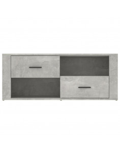 Mobile per TV Grigio Cemento 100x35x40 cm Legno Multistrato