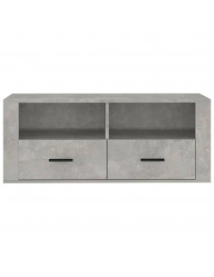 Mobile per TV Grigio Cemento 100x35x40 cm Legno Multistrato