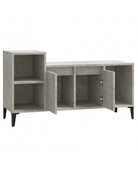 Mobile per TV Grigio Cemento 100x35x55 cm Legno Multistrato