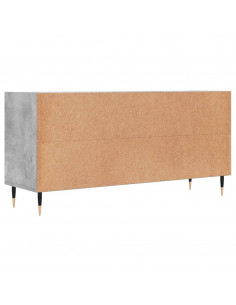 Mobile per TV Grigio Cemento 103,5x30x50 cm Legno Multistrato