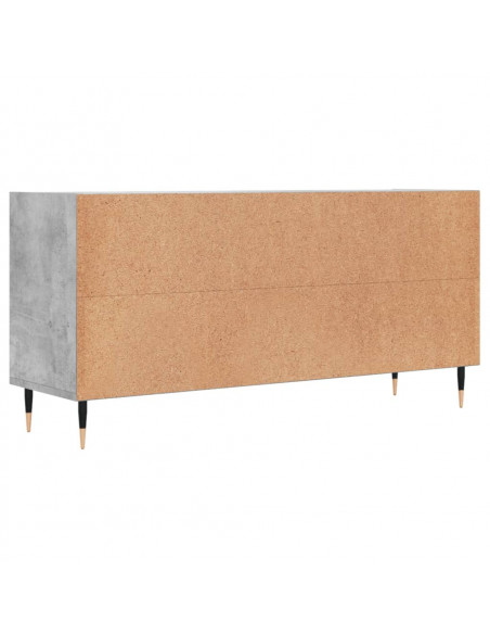 Mobile per TV Grigio Cemento 103,5x30x50 cm Legno Multistrato