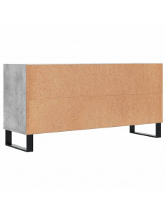 Mobile per TV Grigio Cemento 103,5x30x50 cm Legno Multistrato