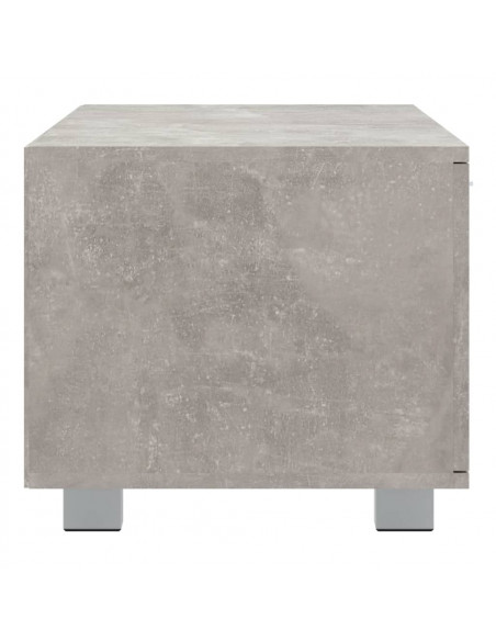 Mobile per TV Grigio Cemento 140x40,5x35 cm Legno Multistrato