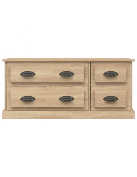 Mobile per TV Rovere Sonoma 100x35,5x45 cm in Legno Multistrato