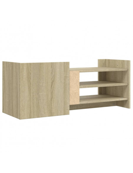 Mobile per TV Rovere Sonoma 100x35x40 cm Legno Multistrato