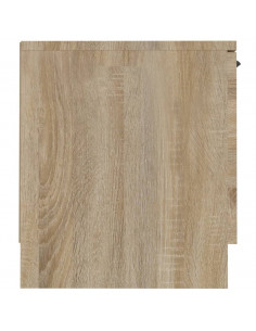 Mobile per TV Rovere Sonoma 140x35x40cm Legno Multistrato