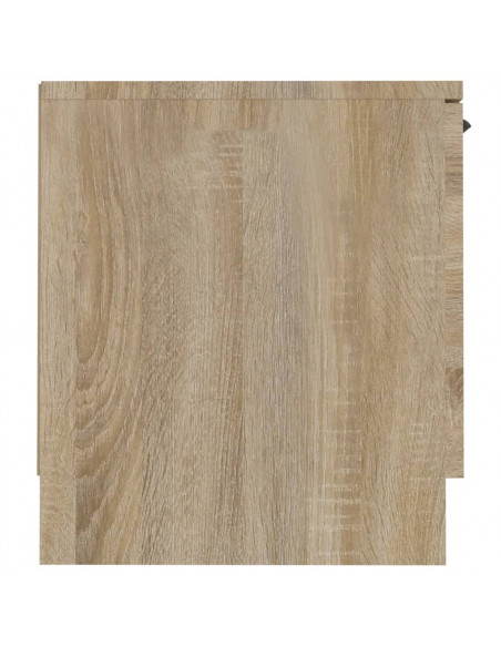 Mobile per TV Rovere Sonoma 140x35x40cm Legno Multistrato