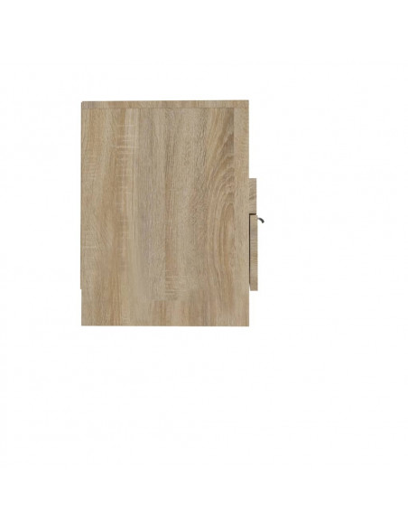 Mobile per TV Rovere Sonoma 150x33,5x45cm Legno Ingegnerizzato