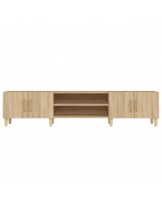 Mobile per TV Rovere Sonoma 180x31,5x40 cm in Legno Multistrato