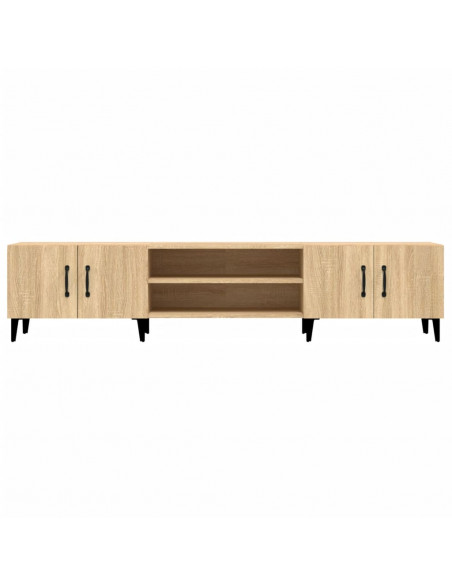 Mobile per TV Rovere Sonoma 180x31,5x40 cm in Legno Multistrato