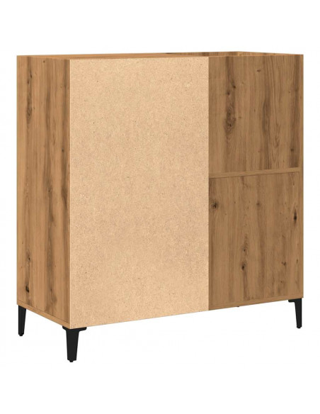 Mobile Porta Dischi Artigianale 84,5x38x89 cm Legno Multistrato