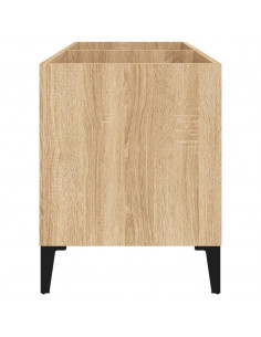 Mobile Porta Dischi Rovere Sonoma 74,5x38x48 Legno Multistrato