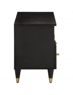 Mobile Porta TV 100x33x46 cm in Legno Massello di Mango