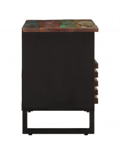 Mobile Porta TV 100x34x46 cm in Legno Massello di Acacia