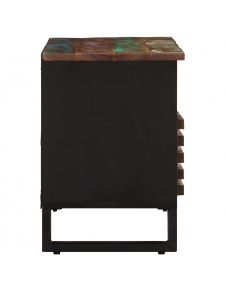 Mobile Porta TV 100x34x46 cm in Legno Massello di Acacia