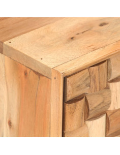 Mobile Porta TV 100x35x40 cm in Legno Massello di Acacia