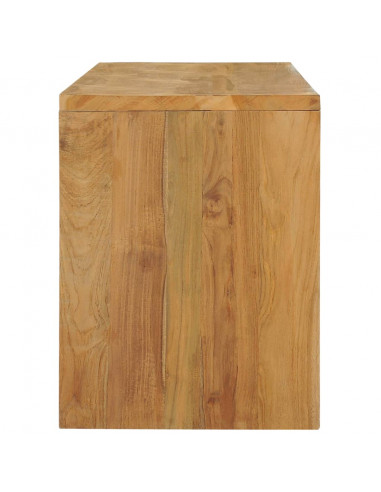 Mobile Porta TV 100x35x45 cm in Legno Massello di Teak