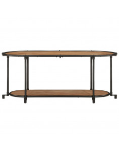 Mobile Porta TV 100x42x40 cm in Legno Massello di Acacia