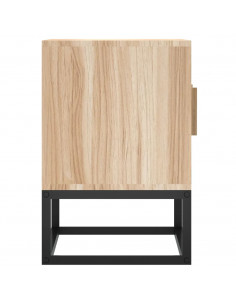 Mobile Porta TV 105x30x45 cm in Legno Multistrato e Ferro