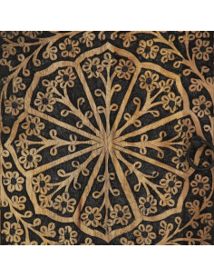 Mobile Porta TV 105x33x46cm in Legno Massello di Mango