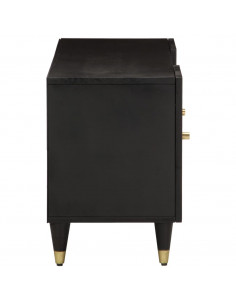 Mobile Porta TV 105x33x46cm in Legno Massello di Mango