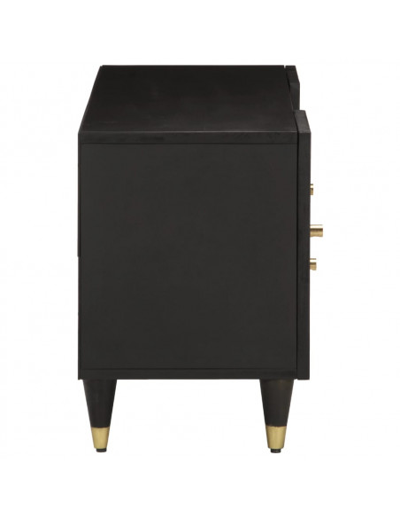 Mobile Porta TV 105x33x46cm in Legno Massello di Mango