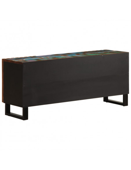 Mobile Porta TV 105x34x46 cm in Legno Massello di Acacia