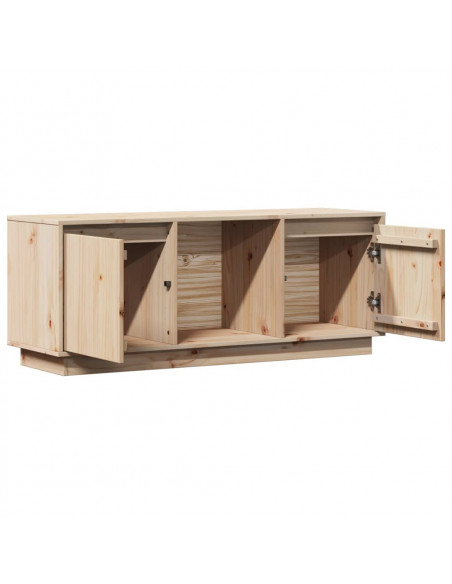 Mobile Porta TV 110,5x35x44 cm in Legno Massello di Pino