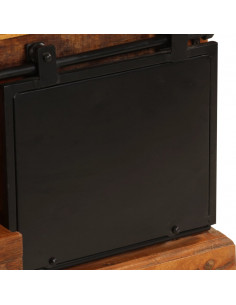 Mobile Porta TV 110x30x45 cm in Legno Massello di Recupero