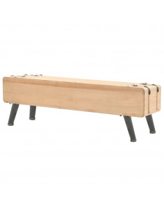 Mobile Porta TV 110x33x35 cm in Legno Massello di Abete