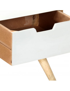 Mobile Porta TV 110x35x48 cm Legno Massello di Mango