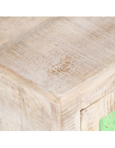 Mobile Porta TV 120x30x40 cm in Legno di Acacia Grezzo