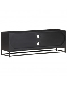 Mobile Porta TV 120x30x40 cm in Legno Massello di Mango