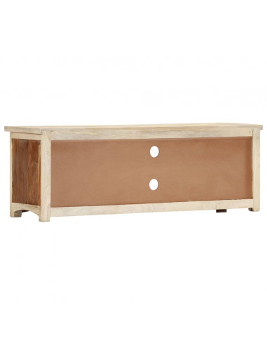 Mobile Porta TV 120x30x40 cm in Legno Massello di Recupero