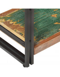 Mobile Porta TV 120x30x40 cm in Legno Massello di Recupero