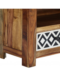 Mobile Porta TV 120x30x40 cm in Legno Massello di Sheesham