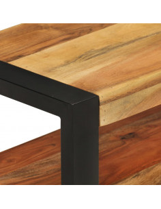 Mobile Porta TV 120x30x45 cm in Legno Massello di Acacia