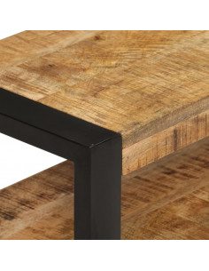 Mobile Porta TV 120x30x45 cm in Legno Massello di Mango